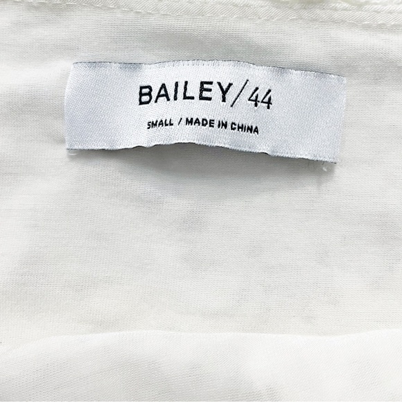 Bailey 44 Top Tusk Boho Ivory Lace & Fringe Cold Shoulder Women’s Small - Picture 5 of 11